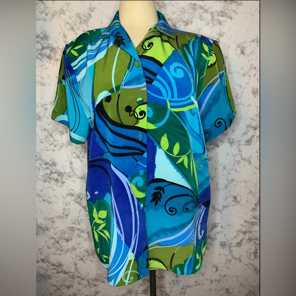 Vintage colorful blouse